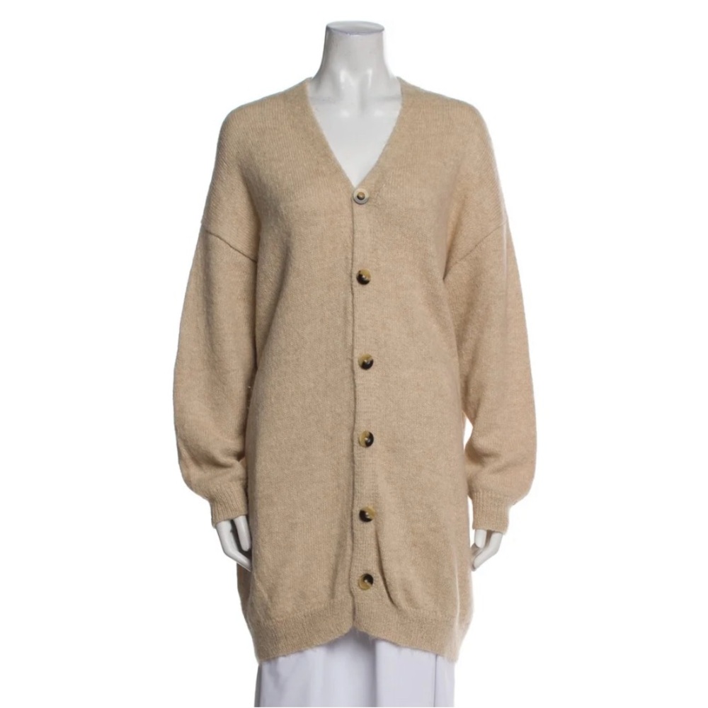 Lauren Manoogian Alpaca V-Neck Sweater - Picture 8 of 8